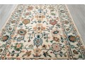 Hand-Knotted Wool Oushak Rug (5'10 X 4'1