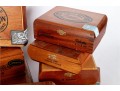 Collection Of Wooden Cigar Boxes