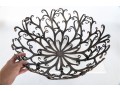 Decorative Brass Openwork Centerpiece Bowl