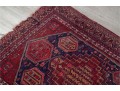 Vintage Hand-Knotted Wool Baluch-Style Rug (7' X 4'6