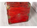 Antique Wardrobe Steamer Trunk