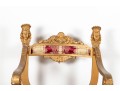 Neoclassical Style Giltwood Curule Chair