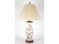 Chinese 20th Century Porcelain Baluster-form Lamp