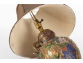 Vintage Chinese Cloisonné Enamel Figural Lamp