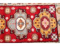 Hand-Knotted Wool Kazak Rug (3'10