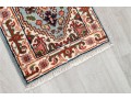 Hand-Knotted Wool Serapi Rug (3'11