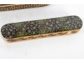 Pair Of Persian Hand-Painted Khatam Marquetry Pen Boxes