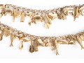 Vintage Gold-Tone Charm Bracelet