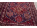 Vintage Hand-Knotted Wool Baluch-Style Rug (7' X 4'6