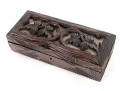 Antique Hand-Carved Wooden Box