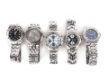 Collection Of Five Men's Pulsar Wristwatches