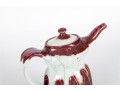 Signed Studio Pottery Oxblood-Glazed Teapot