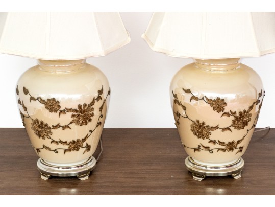 Decorative Pair Of Table Lamps