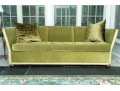 Lavish Vintage Custom Velvet Upholstered Sleeper Sofa