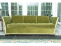 Lavish Vintage Custom Velvet Upholstered Sleeper Sofa
