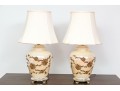 Decorative Pair Of Table Lamps