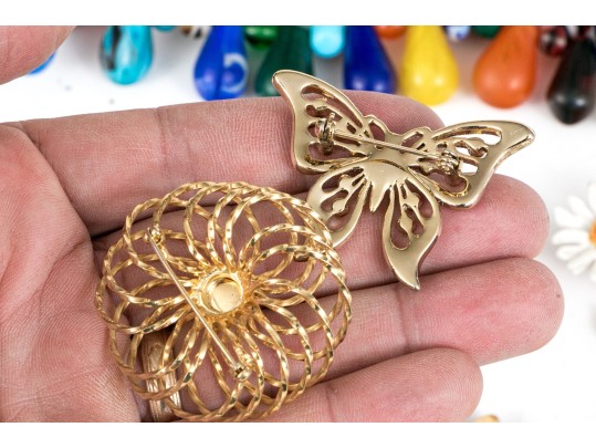 Large Collection Vintage Costume Jewelry