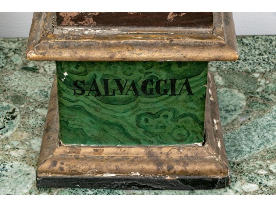 Pair Of Antique Italian Angel Candlesticks