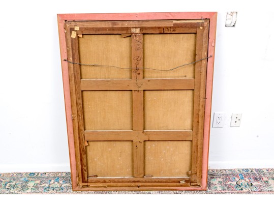 Oil On Canvas, Portrait Of A Gentleman