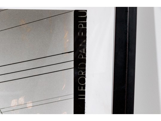 Large Photographic Print, Circus Liquor Sign