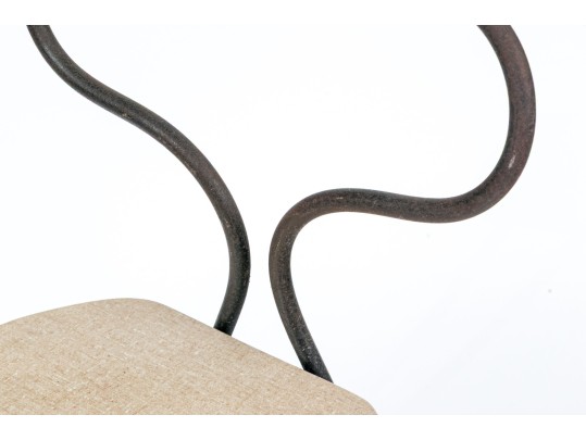 Mid-Century Wrought Iron Child's Chair