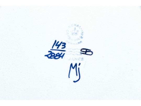 Nils Thorsson Mid-century Royal Copenhagen Ceramic Square Bowl