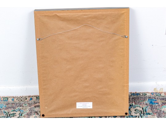 Oil On Canvas, Cubist Woman With Cart Of Milk