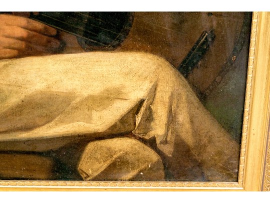 Oil On Canvas, Portrait Of A Gentleman