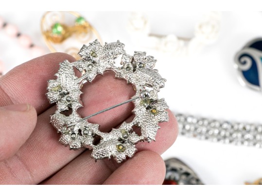 Large Collection Vintage Costume Jewelry