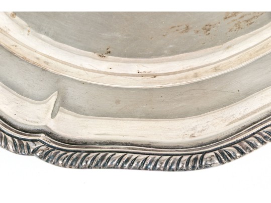 Sterling Silver Oval Platter, 46.535 Ozt.