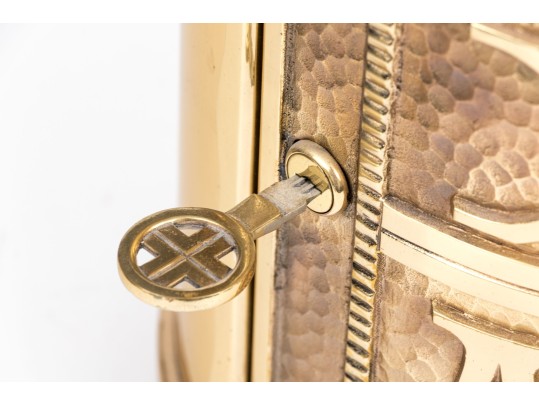 Brass Christian Chi-Rho Tabernacle