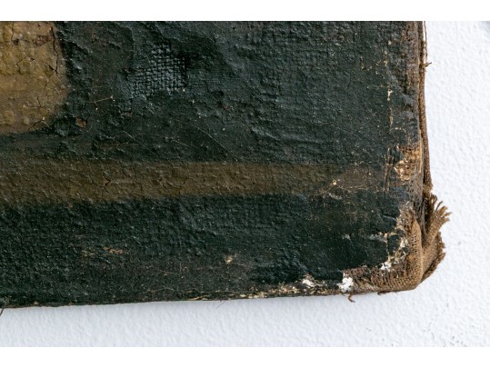 Antique Oil On Canvas, Still Life With Fruit And Basket