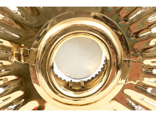 Lavishly Decorated Brass Catholic Monstrance