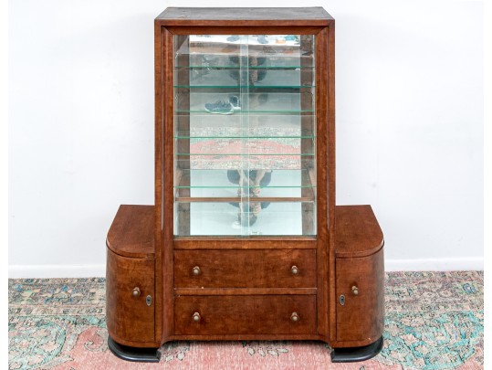 Beautiful Art Deco Display Cabinet