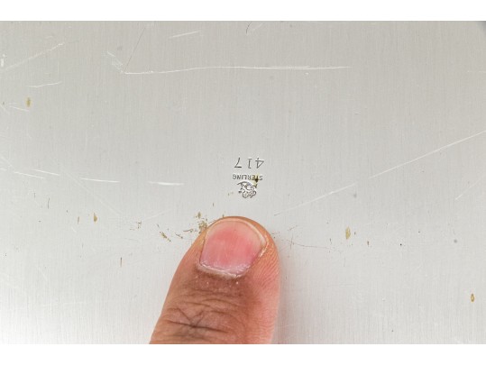 Frank Smith Silver Co. Sterling Silver Platter, 15.955 Ozt.