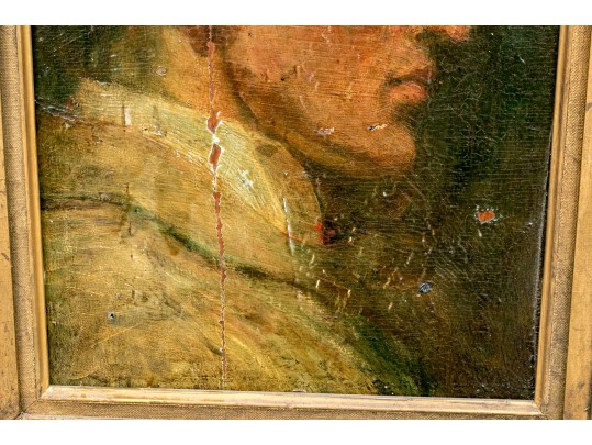 Oil On Panel, Double Sided Portrait