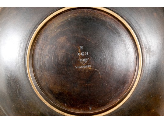 Just Andersen (Danish, 1884-1943) Three Bronze Bowls