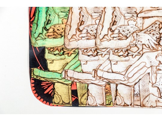 Two Mixed Media Collages