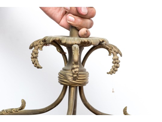 Antique French Chandelier With Prisms