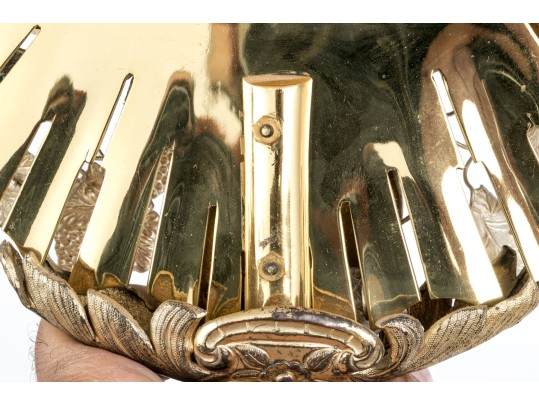 Lavishly Decorated Brass Catholic Monstrance