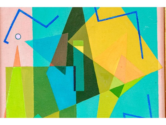 Acrylic On Canvas, Modern Abstract