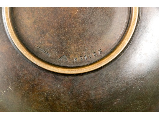 Just Andersen (Danish, 1884-1943) Three Bronze Bowls