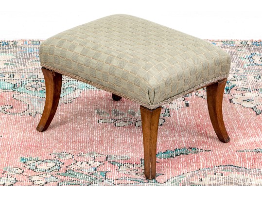 Custom Upholstered Foot Stool