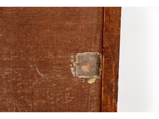 Antique Trumeau Mirror