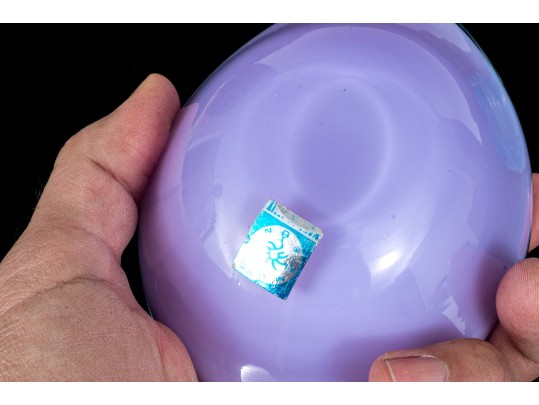 Four Mid-Century Cased Glass Bowls And Ashtrays