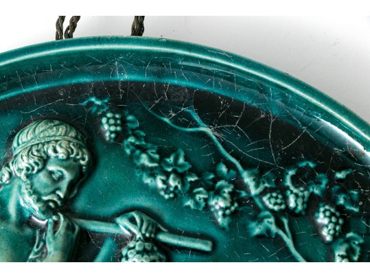 Pair Of Neoclassical Ceramic Plaques, Likely Scottish Dunmore