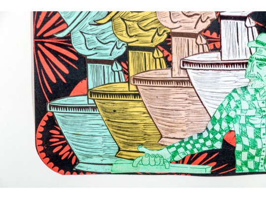 Two Mixed Media Collages