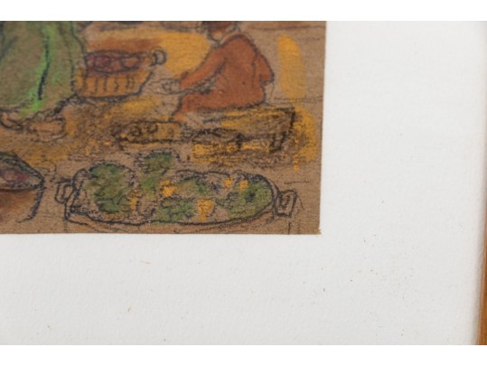 Group Of Charlotte Fuller Eastman (American 1828-1965) Works On Paper