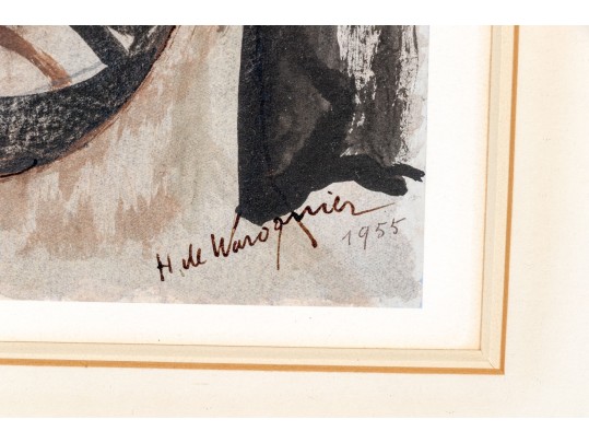 Henry De Waroquier (French, 1881-1970) 