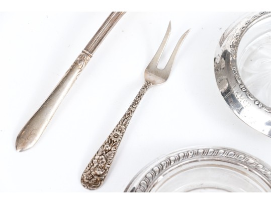 Assembled Collection Of Sterling And Sterling Mounted